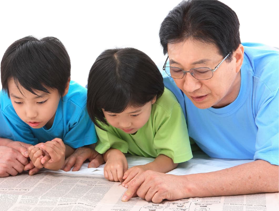 小学生新聞販売イメージ